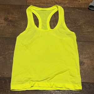 Lululemon Athletica Bright Yellow Tank Top